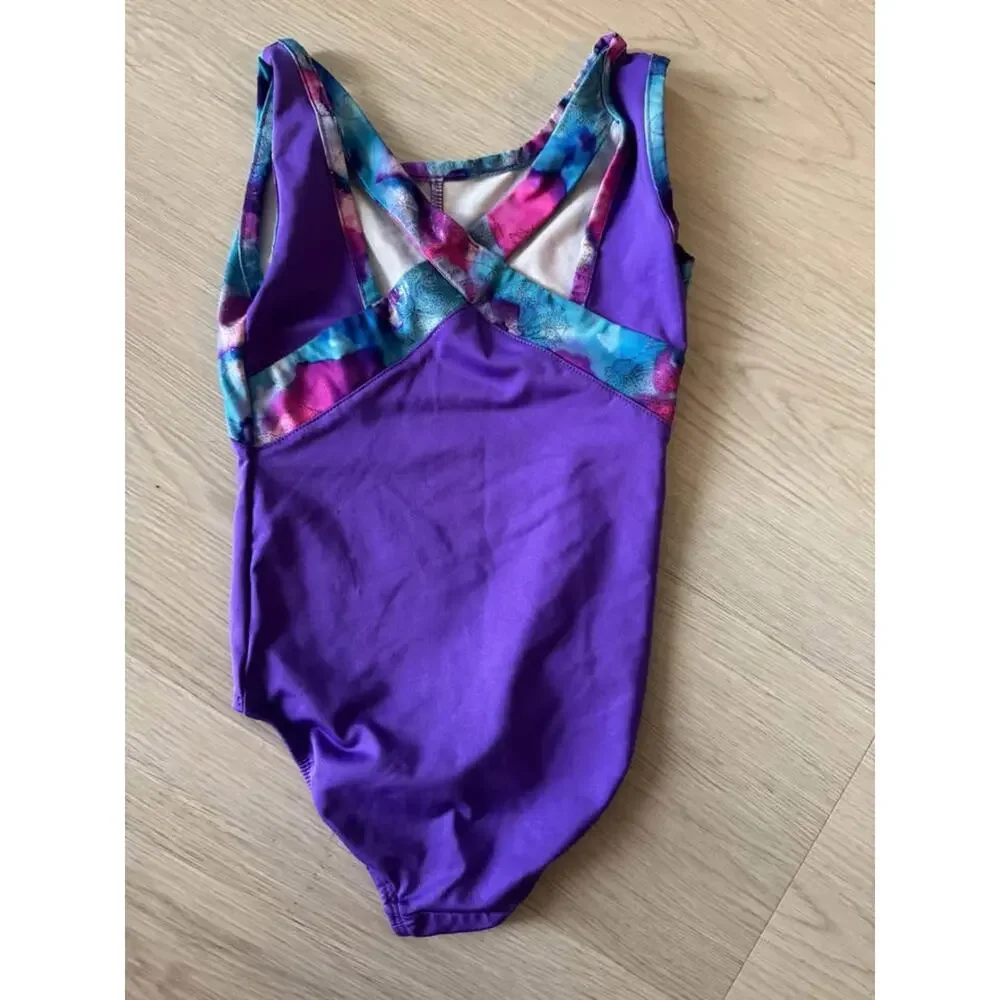 Danskin Girls XS 4-5 Gymnastics Dance Leotard
